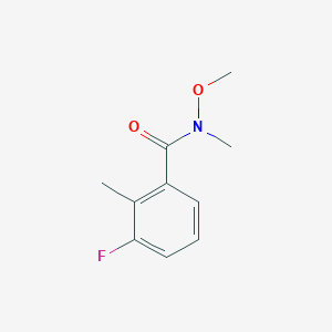 3-Fluoro-N-methoxy-N,2-dimethylbenzamide