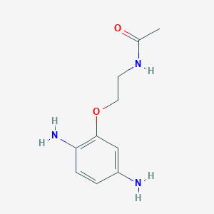 Acetamide, N-[2-(2,5-diaminophenoxy)ethyl]-