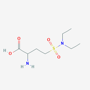 2-Amino-4-(diethylsulfamoyl)butanoic acid