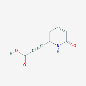 3-(6-oxo-1H-pyridin-2-yl)prop-2-ynoic acid