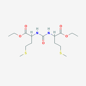 Ethyl 2-[(1-ethoxycarbonyl-3-methylsulfanyl-propyl)carbamoylamino]-4-methylsulfanyl-butanoate