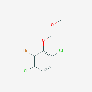 2-Bromo-1,4-dichloro-3-(methoxymethoxy)benzene