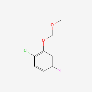 1-Chloro-4-iodo-2-(methoxymethoxy)benzene