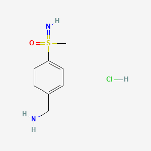 (4-(Aminomethyl)phenyl)(imino)(methyl)-l6-sulfanone hydrochloride