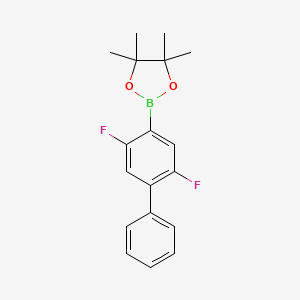 2-(2,5-Difluoro-[1,1'-biphenyl]-4-yl)-4,4,5,5-tetramethyl-1,3,2-dioxaborolane