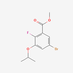 Methyl 5-bromo-2-fluoro-3-isopropoxybenzoate