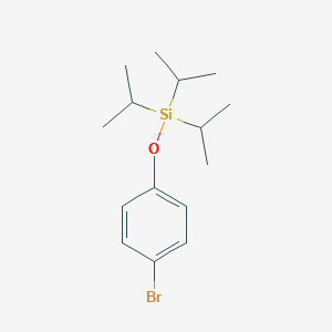 molecular formula C15H25BrOSi B140189 4-溴苯氧基三异丙基硅烷 CAS No. 193966-77-7