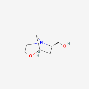 ((1R,5R,7S)-4-Oxa-1-azabicyclo[3.2.1]octan-7-YL)methanol