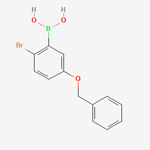 5-(Benzyloxy)-2-bromophenylboronic acid