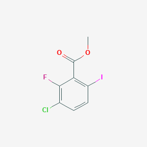 Methyl 3-chloro-2-fluoro-6-iodobenzoate