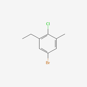 5-Bromo-2-chloro-1-ethyl-3-methylbenzene