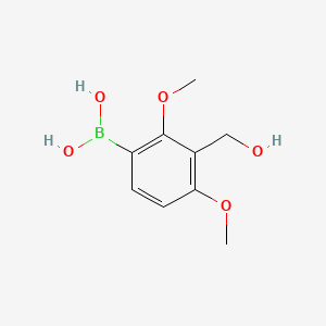 (3-(Hydroxymethyl)-2,4-dimethoxyphenyl)boronic acid