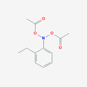 [Acetyloxy-(2-ethylphenyl)amino] ethanoate