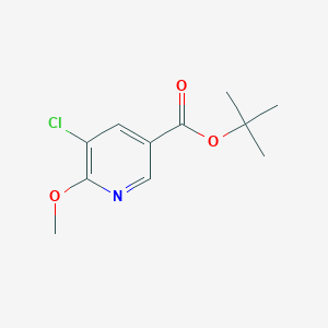 tert-Butyl 5-chloro-6-methoxynicotinate