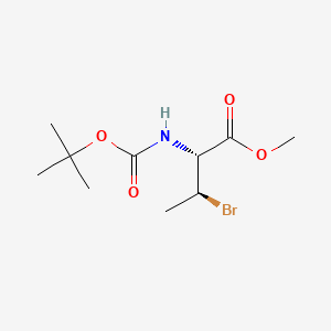 Methyl (2R,3S)-3-bromo-2-((tert-butoxycarbonyl)amino)butanoate