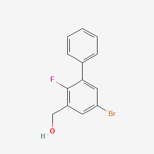 (5-Bromo-2-fluoro-[1,1'-biphenyl]-3-yl)methanol