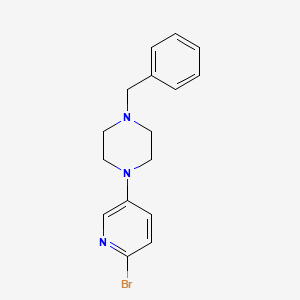 B1401958 1-Benzyl-4-(6-bromopyridin-3-yl)piperazine CAS No. 1707358-08-4