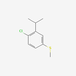 (4-Chloro-3-isopropylphenyl)(methyl)sulfane