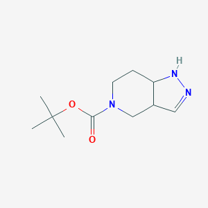 Tert-butyl 1,3a,4,6,7,7a-hexahydropyrazolo[4,3-c]pyridine-5-carboxylate