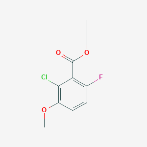 Tert-butyl 2-chloro-6-fluoro-3-methoxybenzoate