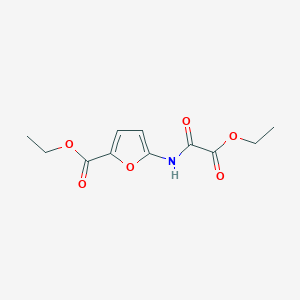 Ethyl 5-{[ethoxy(oxo)acetyl]amino}furan-2-carboxylate