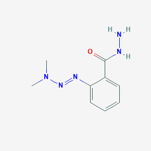 2-[(1e)-3,3-Dimethyltriaz-1-en-1-yl]benzohydrazide