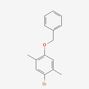 1-(Benzyloxy)-4-bromo-2,5-dimethylbenzene