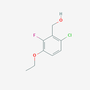 (6-Chloro-3-ethoxy-2-fluorophenyl)methanol