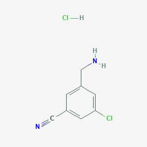 3-(Aminomethyl)-5-chlorobenzonitrile hydrochloride