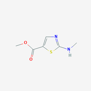 B1402030 Methyl 2-(methylamino)-1,3-thiazole-5-carboxylate CAS No. 1384661-33-9