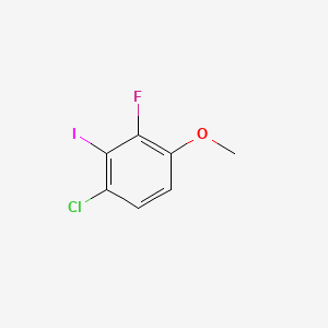 1-Chloro-3-fluoro-2-iodo-4-methoxybenzene