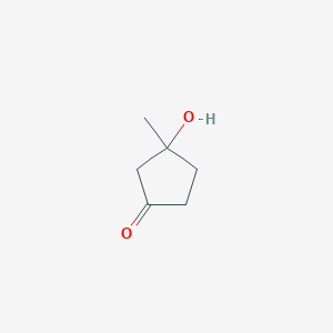 3-Hydroxy-3-methylcyclopentan-1-one