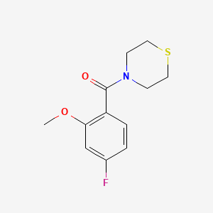 (4-Fluoro-2-methoxyphenyl)(thiomorpholino)methanone