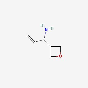 1-(Oxetan-3-yl)prop-2-en-1-amine