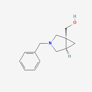 ((1R,5R)-3-Benzyl-3-azabicyclo[3.1.0]hexan-1-YL)methanol