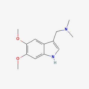 1-(5,6-Dimethoxy-1h-indol-3-yl)-n,n-dimethylmethanamine