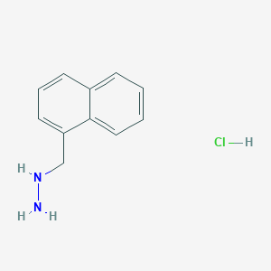 B1402078 (Naphthalen-1-ylmethyl)hydrazine hydrochloride CAS No. 94714-35-9