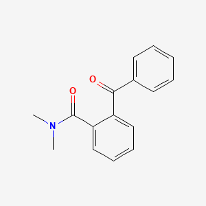 molecular formula C16H15NO2 B14020840 2-benzoyl-N,N-dimethylbenzamide CAS No. 6158-53-8