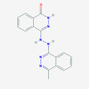 4-[2-(4-methylphthalazin-1-yl)hydrazino]phthalazin-1(2H)-one