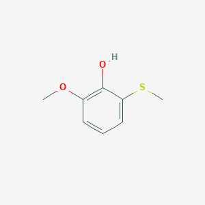 2-Methoxy-6-(methylthio)phenol