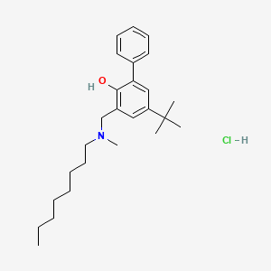 2-[(Methyl-octyl-amino)methyl]-6-phenyl-4-tert-butyl-phenol