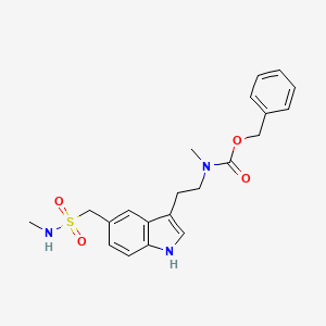 BenZyl methyl[2-[5-[[(methylamino)sulphonyl]methyl]-1H-indol-3-yl]ethyl]carbamate