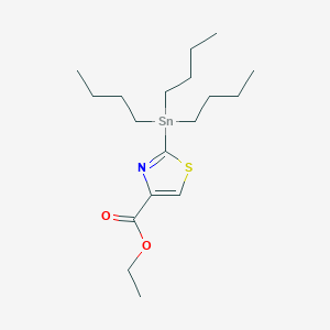 Ethyl 2-(tributylstannyl)thiazole-4-carboxylate