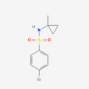 4-bromo-N-(1-methylcyclopropyl)benzenesulfonamide