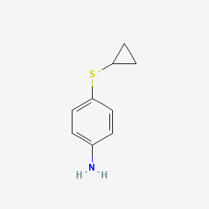 4-(Cyclopropylsulfanyl)aniline