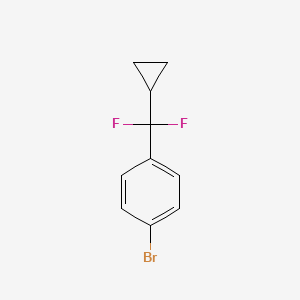 1-Bromo-4-[cyclopropyl(difluoro)methyl]benzene