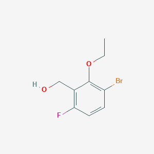 (3-Bromo-2-ethoxy-6-fluorophenyl)methanol