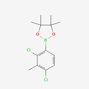 2-(2,4-Dichloro-3-methylphenyl)-4,4,5,5-tetramethyl-1,3,2-dioxaborolane