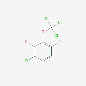 1-Chloro-2,4-difluoro-3-(trichloromethoxy)benzene