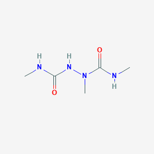 1,3-Dimethyl-1-(methylcarbamoylamino)urea